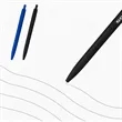 No Bleed Black Click Pens | https://www.bestnamebadges.com