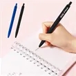 No Bleed Black Click Pens | https://www.bestnamebadges.com