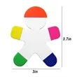 Unique Plastic Man Shaped 5 Colors Highlighter Pen | https://www.bestnamebadges.com