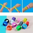 Custom Silicone Rubber Slap Bracelets | https://www.bestnamebadges.com