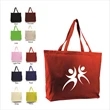 Canvas Jumbo Tote Bag | https://www.bestnamebadges.com