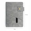 A5 Lined Leather Journal Notebook | https://www.bestnamebadges.com