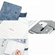 A5 Lined Leather Journal Notebook | https://www.bestnamebadges.com