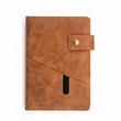 A5 Lined Leather Journal Notebook | https://www.bestnamebadges.com