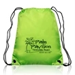 Traditional Drawstring Bag polyester backpack | https://www.bestnamebadges.com