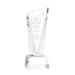 Plymouth Award on Robson Base - Clear | https://www.bestnamebadges.com