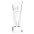 Plymouth Award on Robson Base - Clear | https://www.bestnamebadges.com
