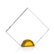 Deerfield Award - Amber | https://www.bestnamebadges.com