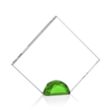 Deerfield Award - Green | https://www.bestnamebadges.com