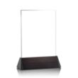 Sierra Rectangle Award - Black | https://www.bestnamebadges.com