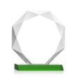 Kitchener VividPrint™ Award - Green | https://www.bestnamebadges.com