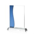 Landfield Award - Blue | https://www.bestnamebadges.com