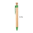 Colorful Eco Friendly Bamboo Click Pen | https://www.bestnamebadges.com