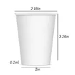 9OZ Full Color Disposable Paper Cup | https://www.bestnamebadges.com
