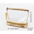 Clear Cosmetic Bag | https://www.bestnamebadges.com