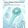 Mini Handheld Fan | https://www.bestnamebadges.com
