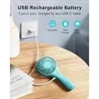 Mini Handheld Fan | https://www.bestnamebadges.com