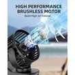Mini Clip on Fan | https://www.bestnamebadges.com
