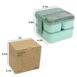 Large Microwave Double Layer Lunch Box | https://www.bestnamebadges.com