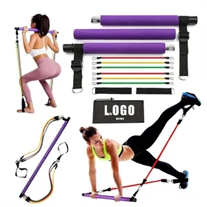 TPE Tube Resistance Bands Set with Carry Bag