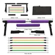 TPE Tube Resistance Bands Set with Carry Bag | https://www.bestnamebadges.com