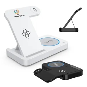 Foldable 3-in-1 Wireless Charger Stand