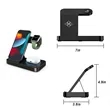 Foldable 3-in-1 Wireless Charger Stand | https://www.bestnamebadges.com
