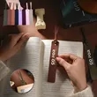 Leather Bookmark | https://www.bestnamebadges.com