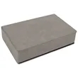 Stainless Steel Gray Leatherette Flask Gift Set | https://www.bestnamebadges.com