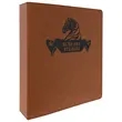 11"x11.5" Rawhide Leatherette 3 Ring Binder w/ 2" D-Rings | https://www.bestnamebadges.com