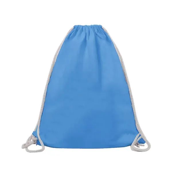 Economical Cotton Drawstring Backpack-1