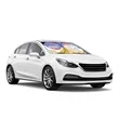 59"x27" Custom Car Windshield Sun Shade -Digitally Printed | https://www.bestnamebadges.com