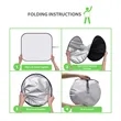 59"x27" Custom Car Windshield Sun Shade -Digitally Printed | https://www.bestnamebadges.com