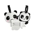 PVC Luggage Tags Identifier Card Holder Label | https://www.bestnamebadges.com