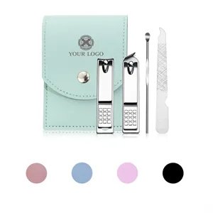 4-In-1 Set Travel Manicure Kit Nail Clippers