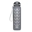Time-Marked 32oz Sports Water Bottle With Straw | https://www.bestnamebadges.com