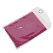 Sports Cooling Towel With Carabiner Pouch Packaging | https://www.bestnamebadges.com