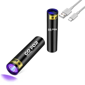 USB-C LED Rechargeable Flashlight UV Light