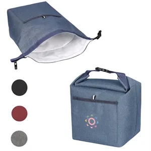 50MOQ Detachable Handle Insulated Buckle Lunch Box Bag