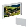 3" x 2" Small Magnetic Acrylic Photo Frame | https://www.bestnamebadges.com