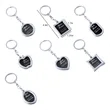Mini Metal Photo Frame Keychain | https://www.bestnamebadges.com
