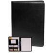 Smooth Surface Leather Portfolio with Pen Loop & File pocket | https://www.bestnamebadges.com