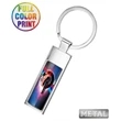 Rectangle Shaped Metal Keychain - Full Color Dome | https://www.bestnamebadges.com