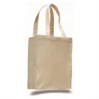 Canvas Shopping Bag | https://www.bestnamebadges.com