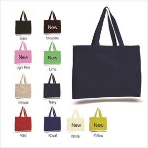 Canvas Gusset Tote Bag