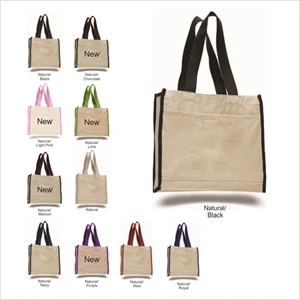 Canvas Gusset Tote Bag