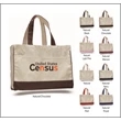 Canvas Standard Tote Bag | https://www.bestnamebadges.com