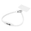 Wrist Band with Phone Tether Patch | https://www.bestnamebadges.com