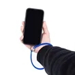 Wrist Band with Phone Tether Patch | https://www.bestnamebadges.com