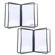 Transparent Restaurant Menu Covers | https://www.bestnamebadges.com
